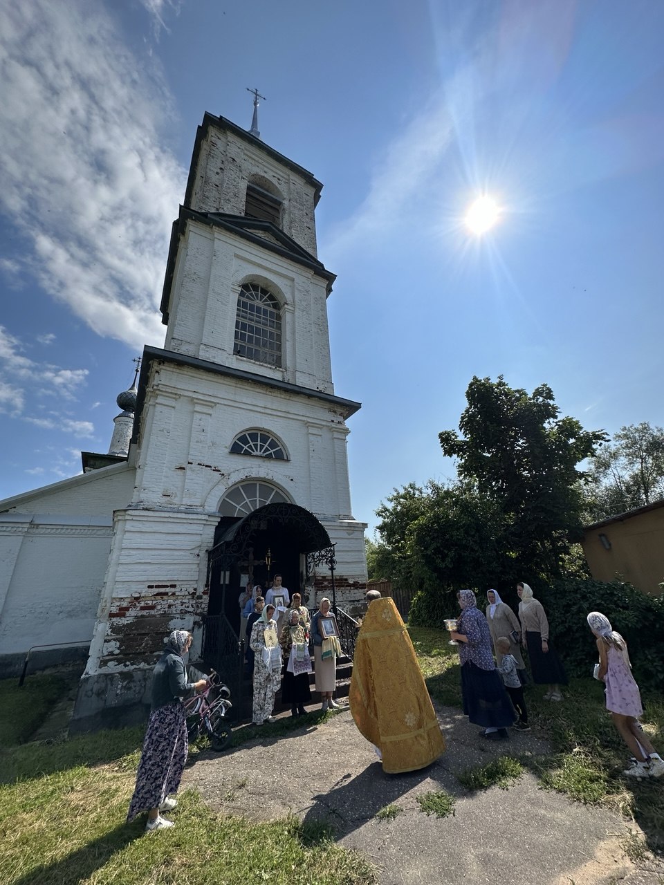 После службы